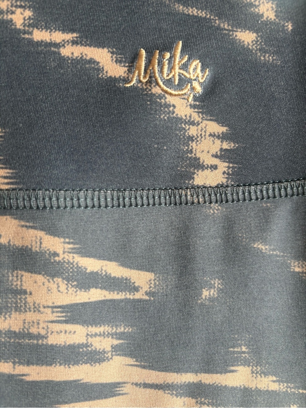 Mika Marcella Women's Kaya Leggings Purple & Pink Varnish Size: Small/Medium - Picture 7 of 7